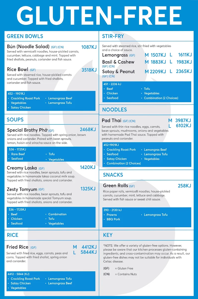 Menu, Bami Hilton