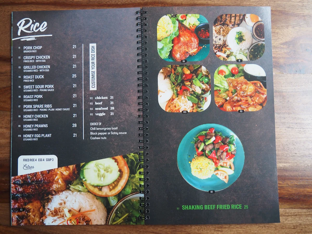 Menu, Heritage Viet