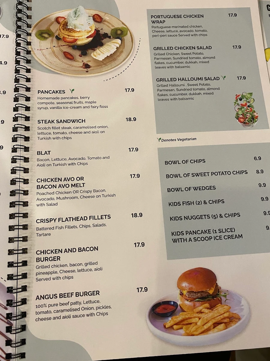 Menu, The momos