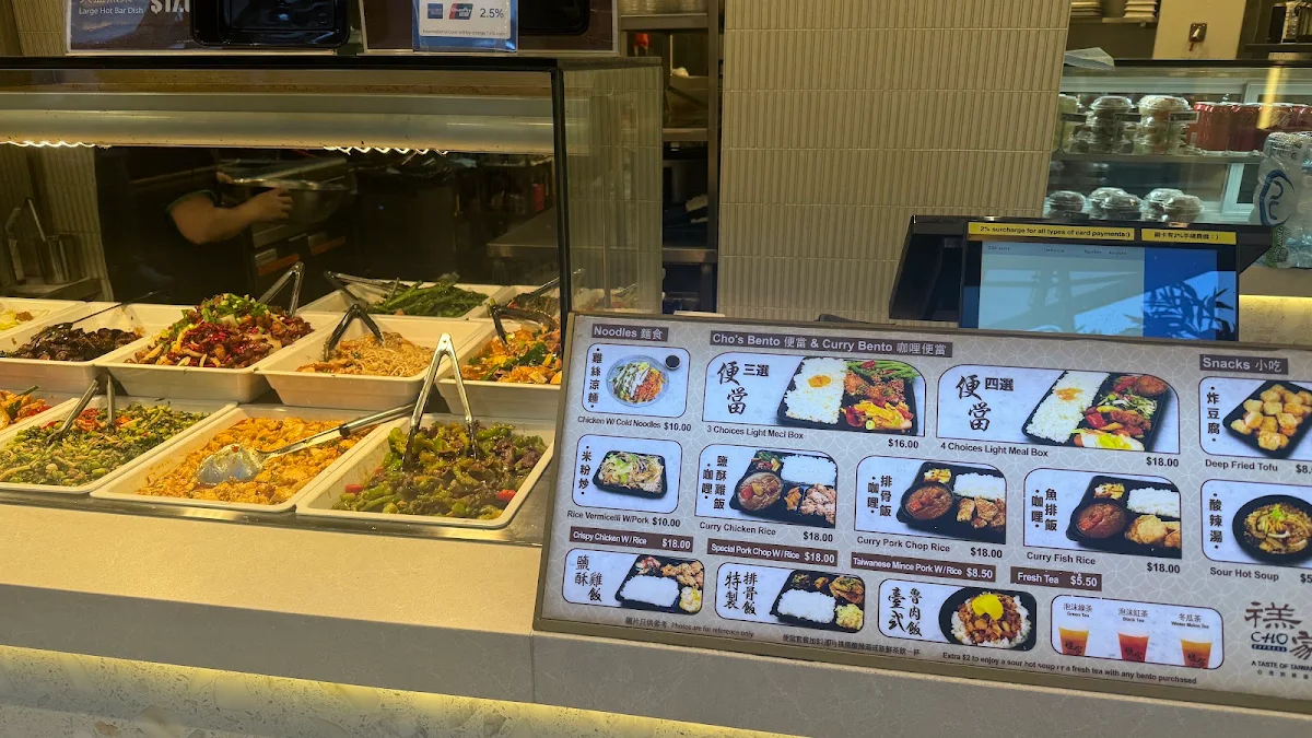 Menu, Cho Express Rhodes