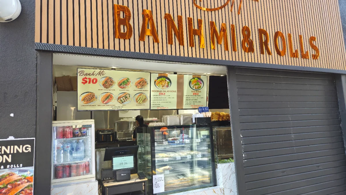 Menu, Banh Mi & Rolls North Quay