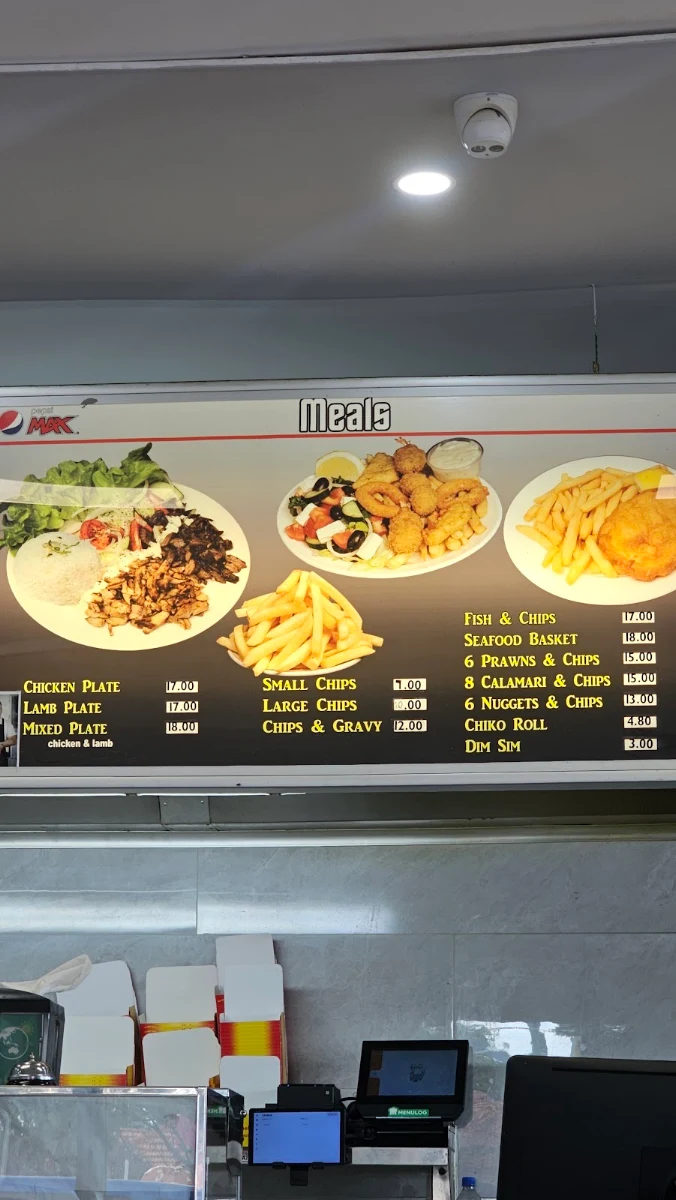 Menu, Nollamara Kebabs