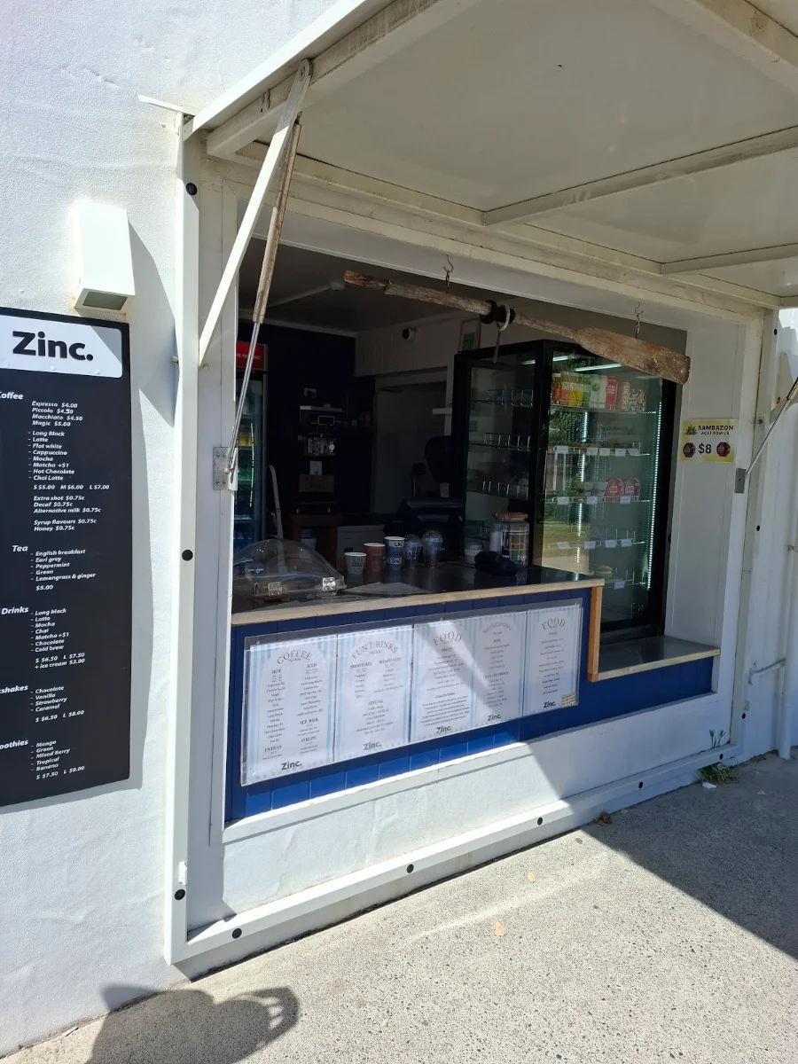 Menu, Zinc Café