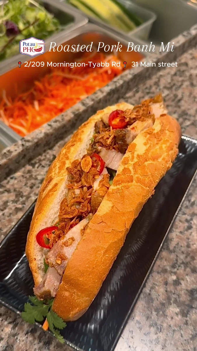 Food & drink, Pot Au Pho Burguette Mornington | Casual Dine-in, Takeaway | Vietnamese & Pan-Asian Restaurant & Cafe