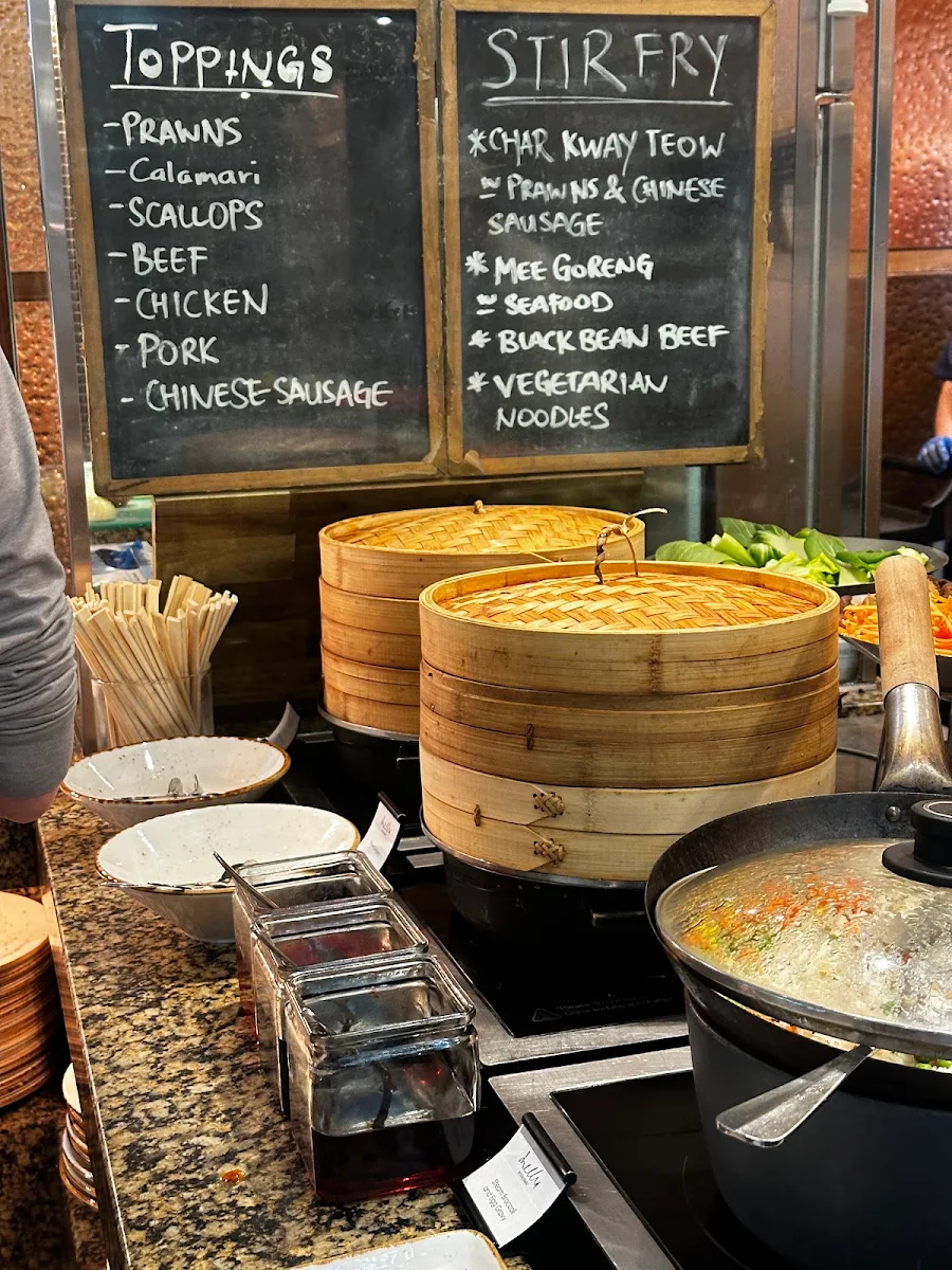 Menu, Melba Restaurant