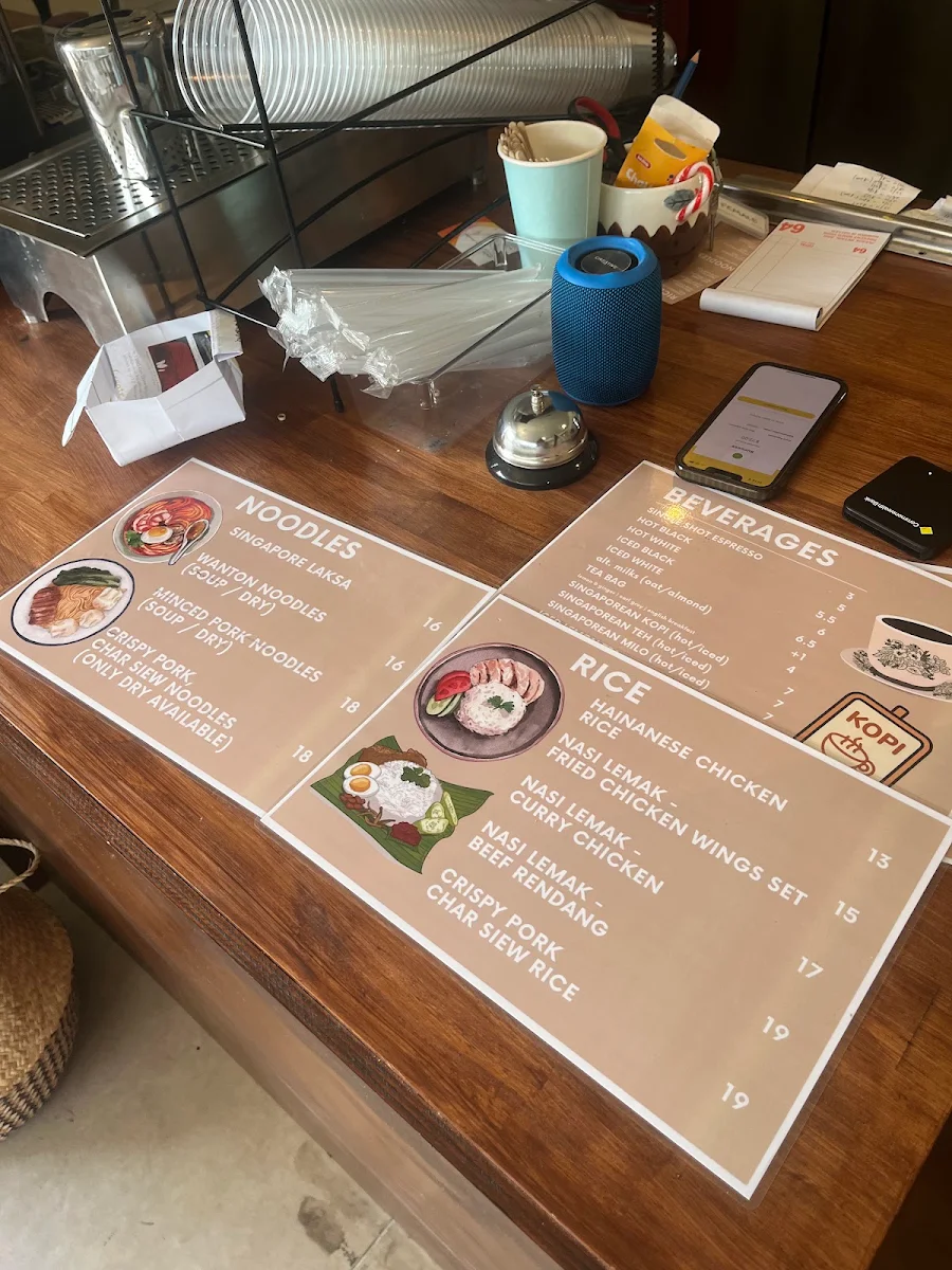 Menu, Nice Meh?