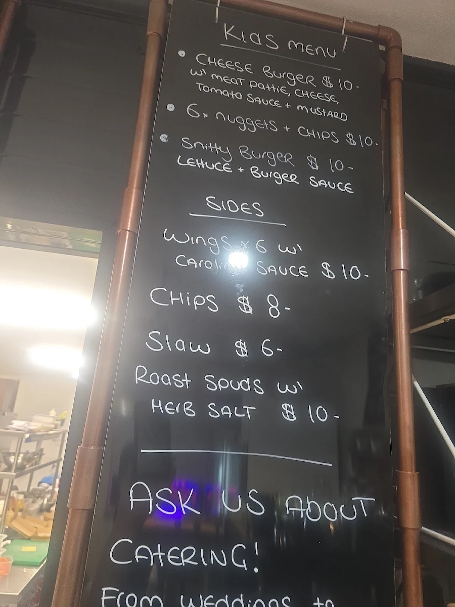 Menu, Nomad Kitchen and BBQ