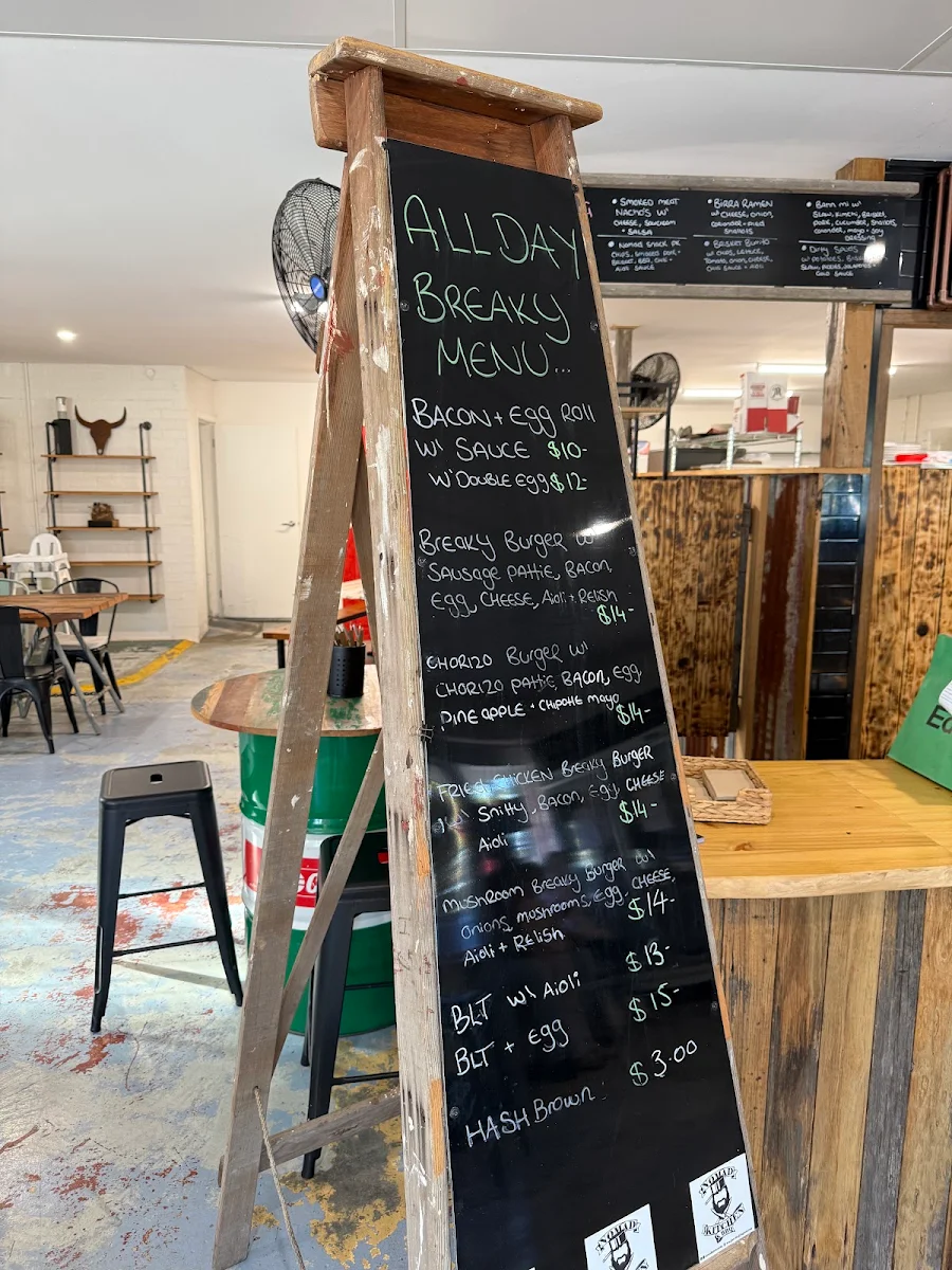 Menu, Nomad Kitchen and BBQ