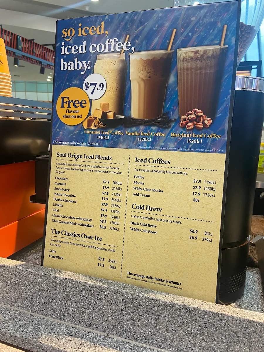 Menu, Soul Origin