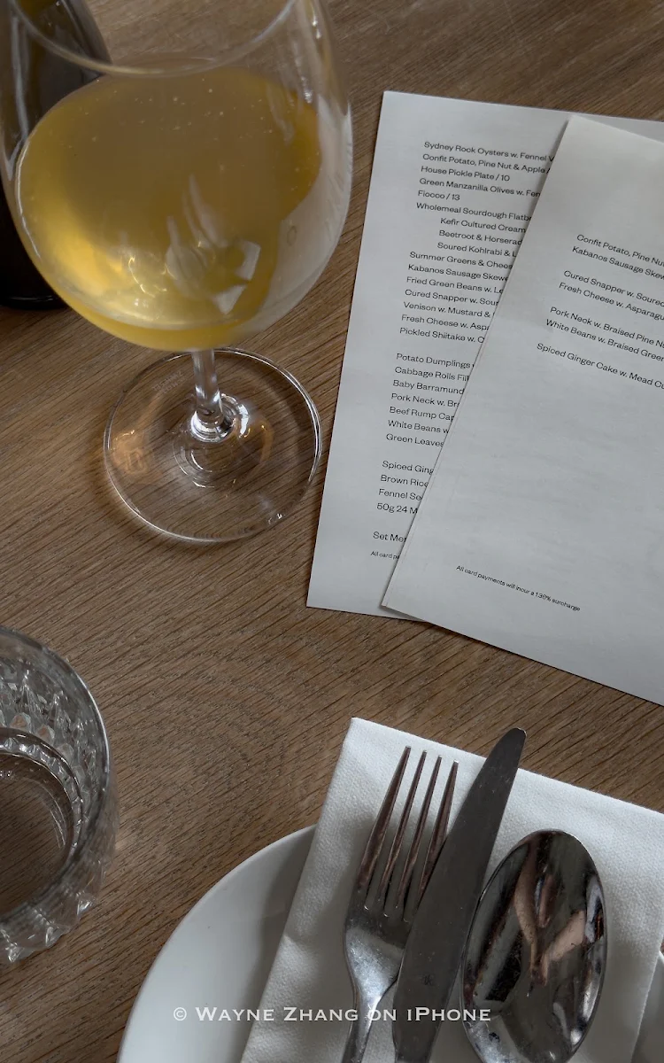 Menu, Bar Liberty