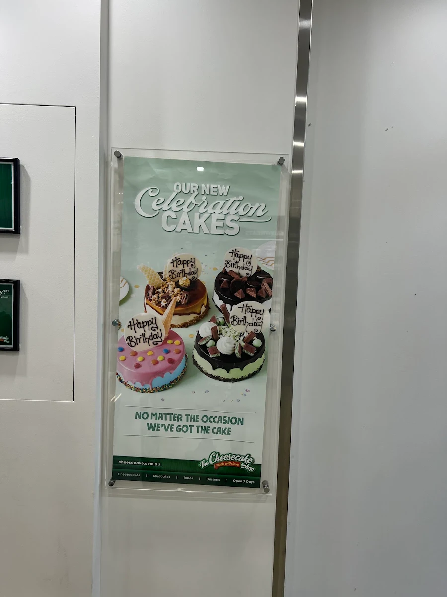 Menu, The Cheesecake Shop Eltham