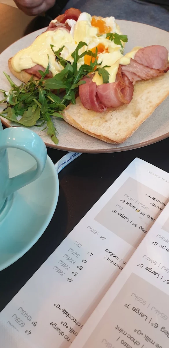 Menu, The Coffee Club Café