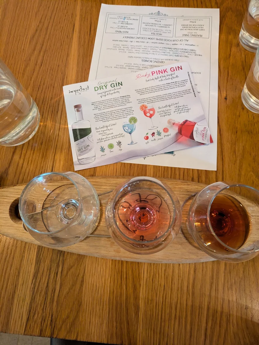 Menu, Covent Garden - Gin Bar & Restaurant