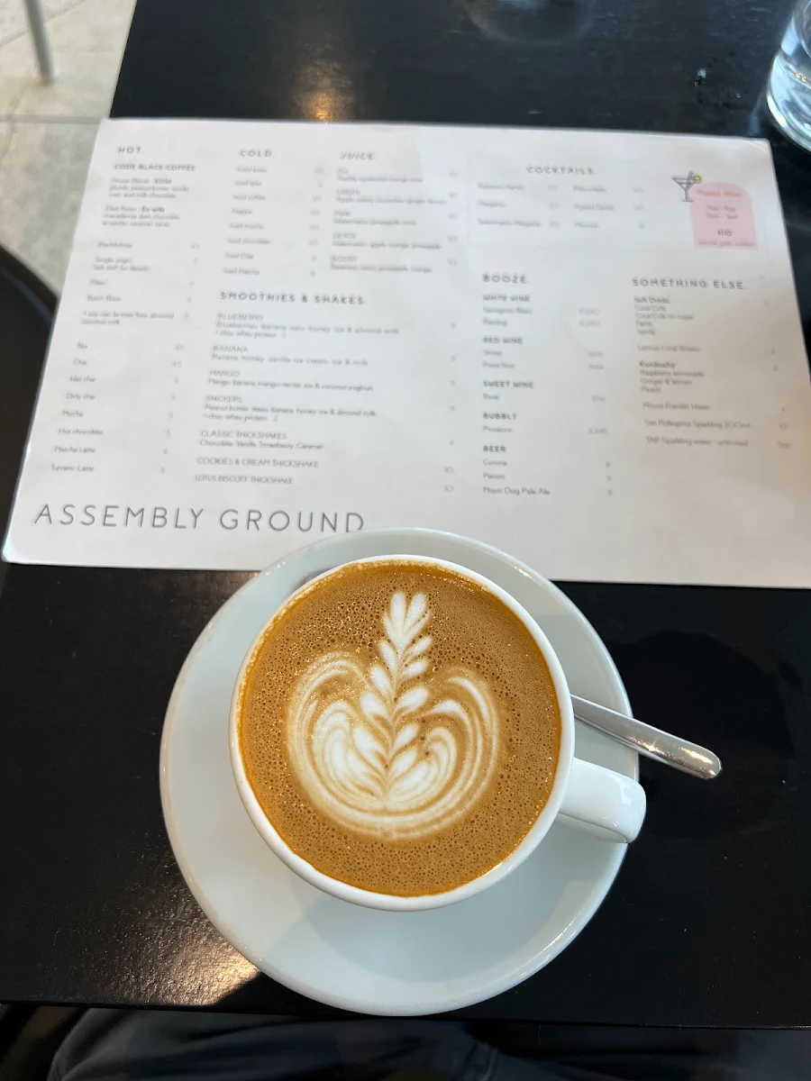 Menu, Assembly Ground