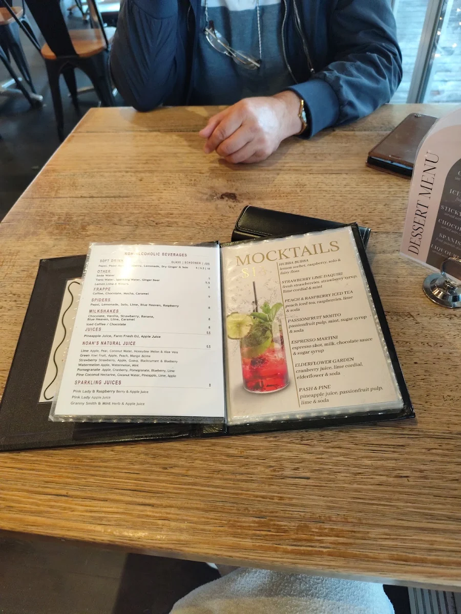 Menu, Middels
