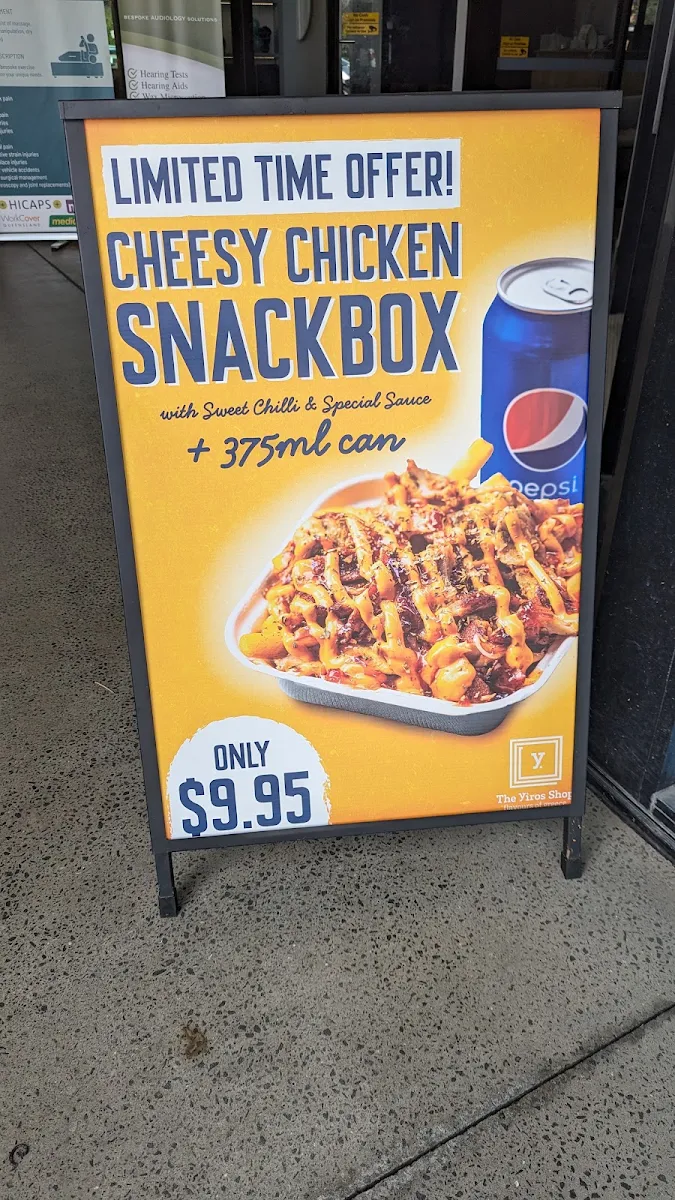 Menu, The Yiros Shop
