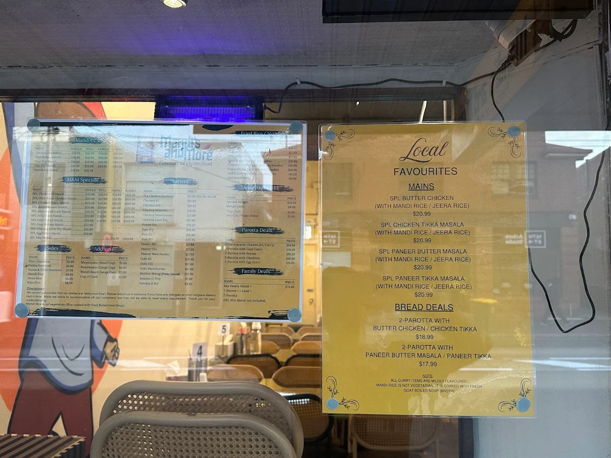 Menu, Mandis and More Glen Huntly