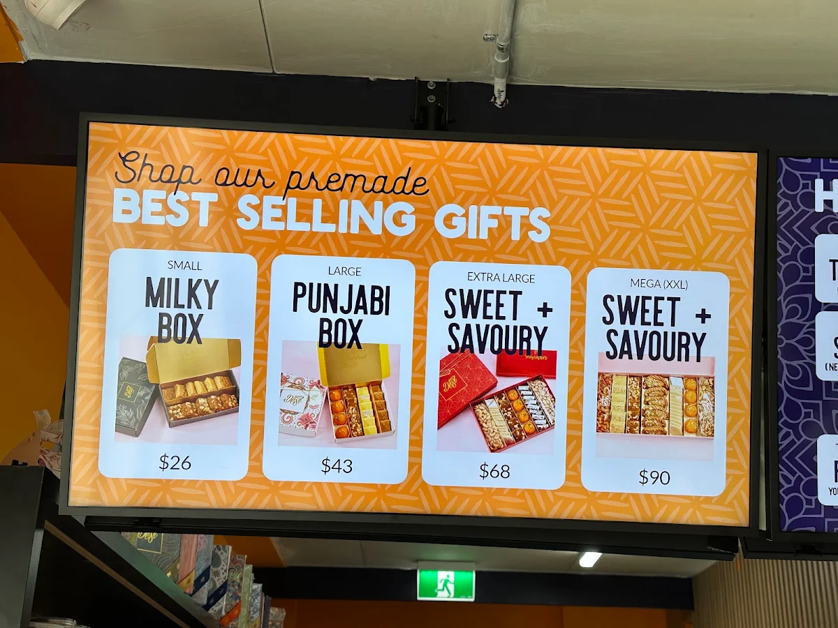Menu, Pure Desi Sydney