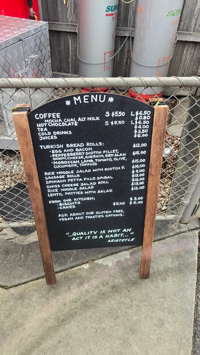 Menu, philippa's kitchen Fingal