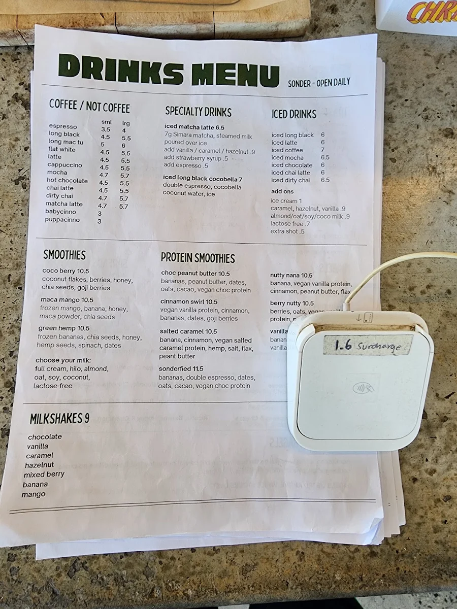 Menu photo 1