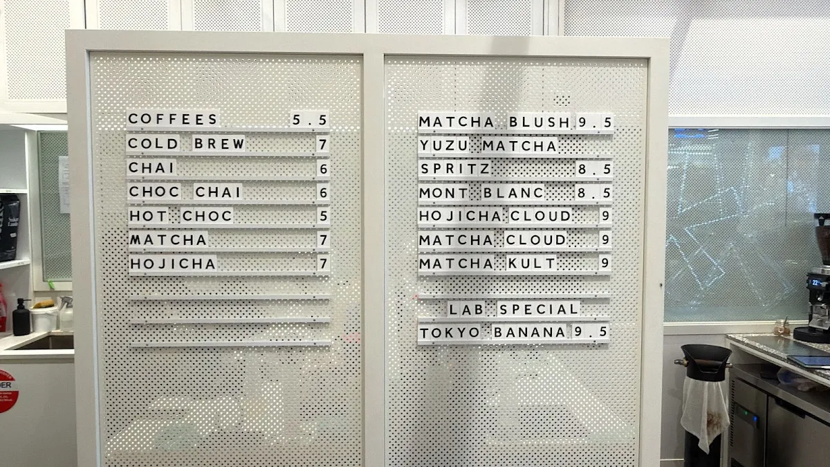 Menu, Sneaker Laundry LAB
