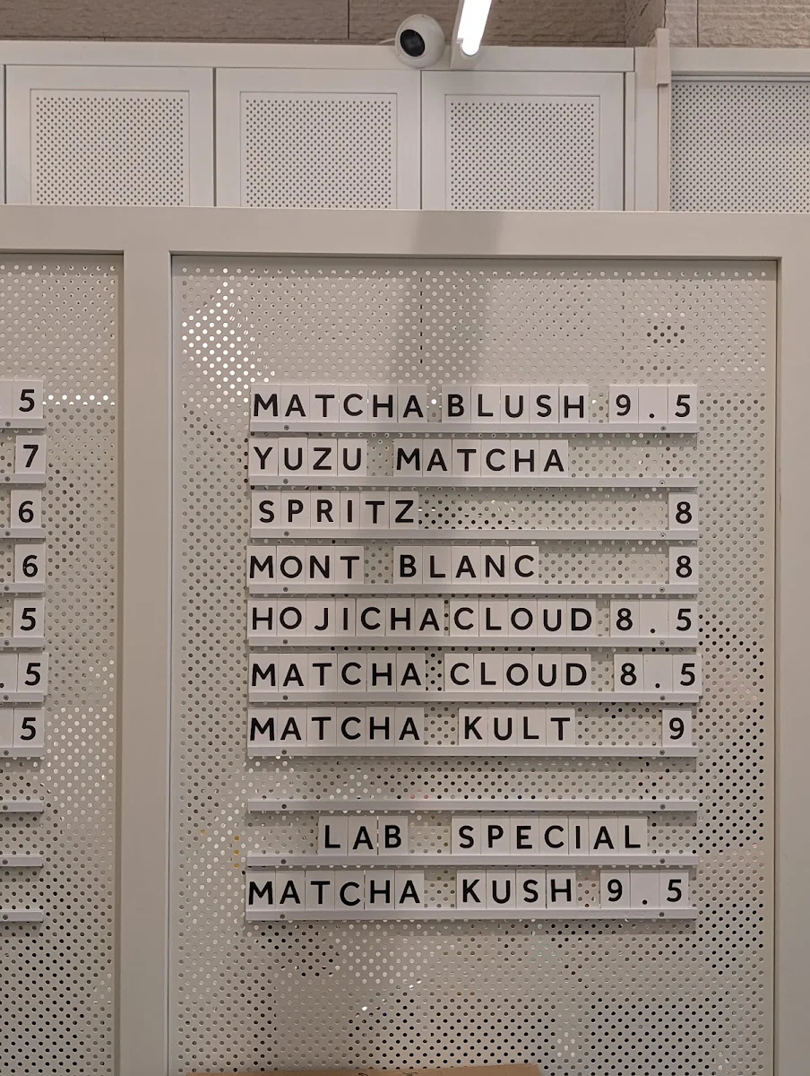 Menu, Sneaker Laundry LAB