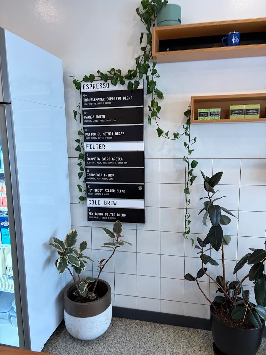 Menu, Padre Coffee Brunswick East