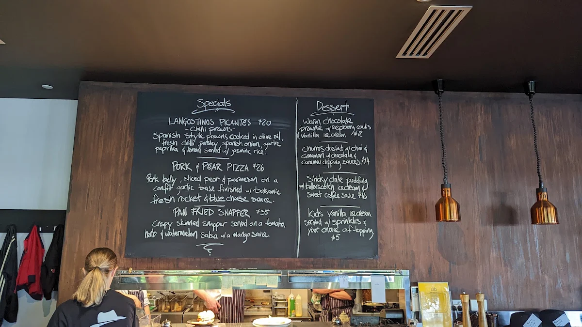 Menu, Frankies At Forde