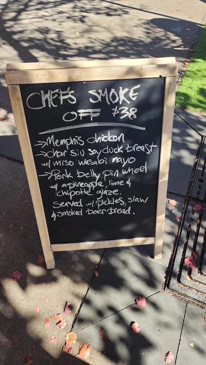 Menu, Frankies At Forde