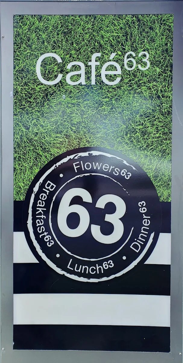 Menu, Cafe 63 - Redcliffe