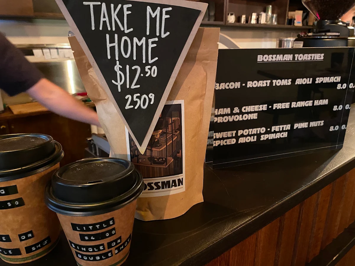 Menu, Bossman