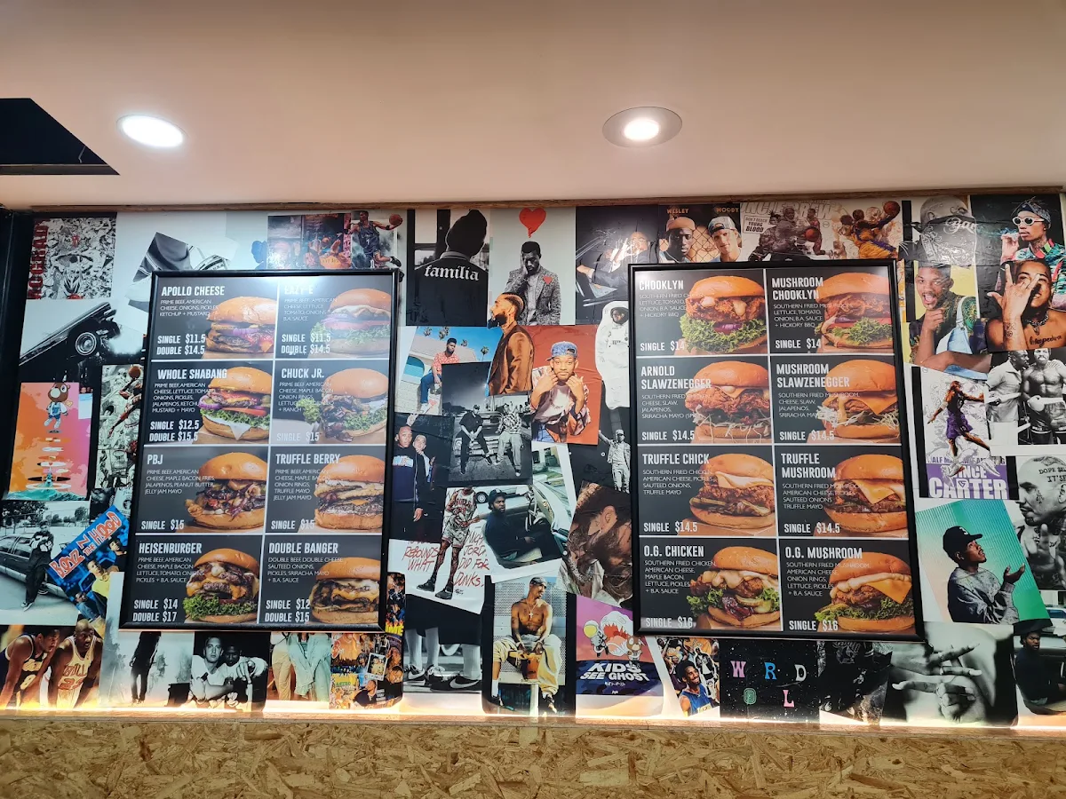 Menu, Burgers Anonymous x Tacos Anonymous Sydenham