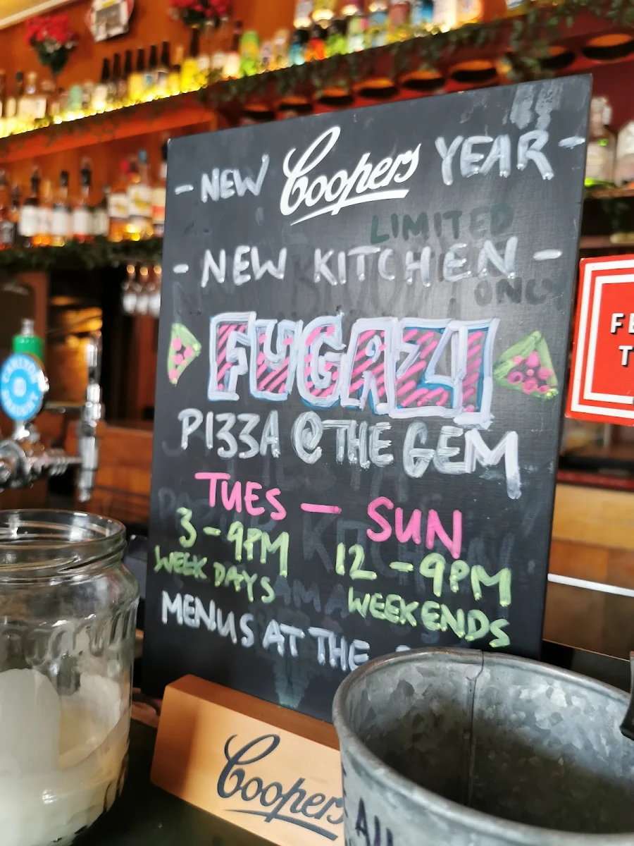 Menu, The Gem Bar and Dining