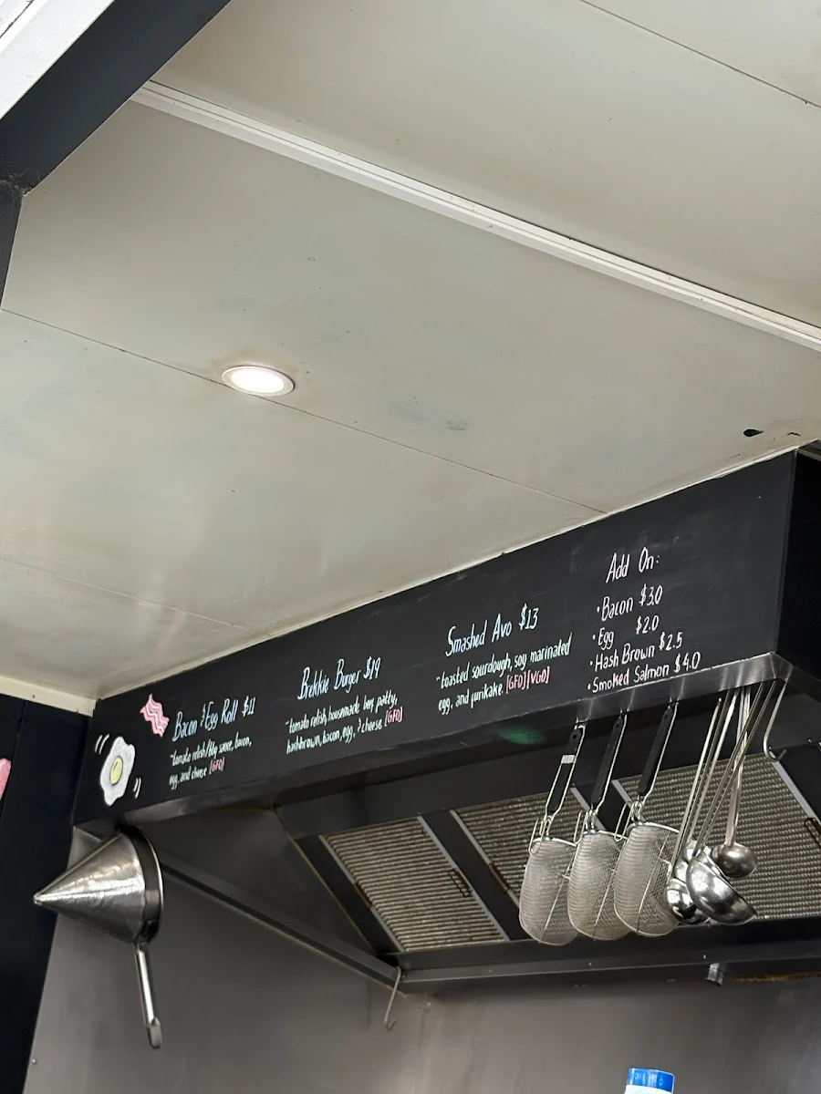Menu, Umami Kitchen