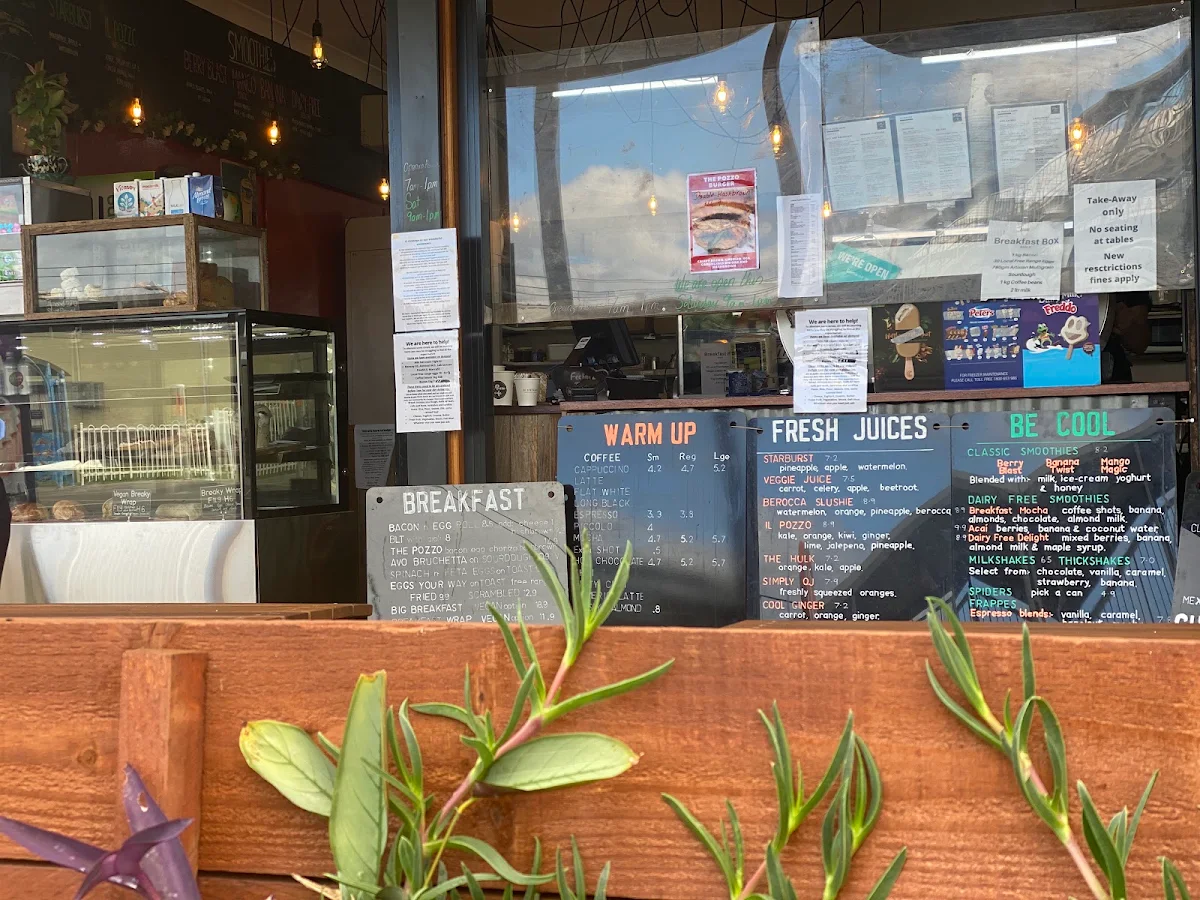 Menu, il Pozzo Cafe