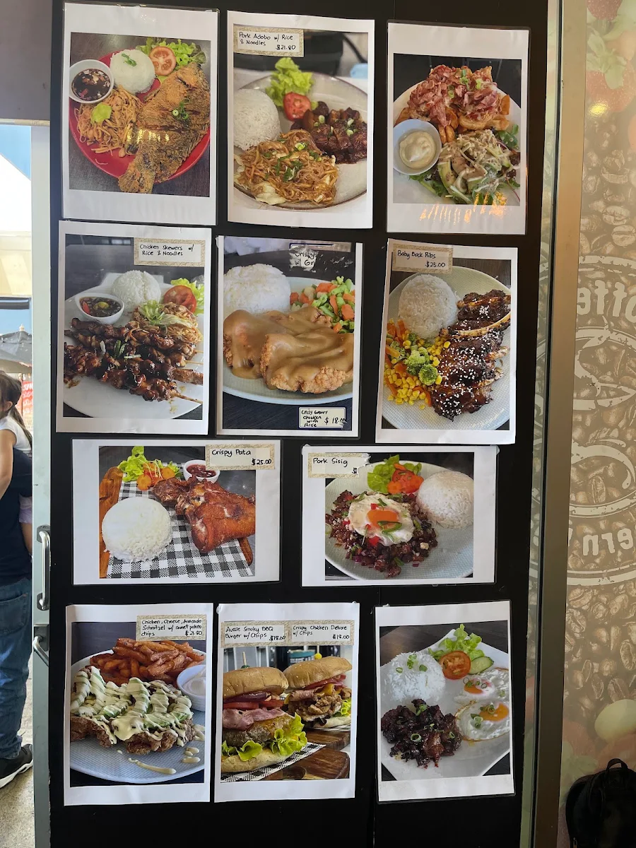 Menu, The Coffee Shop Northern Beaches