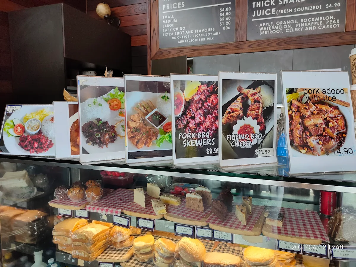 Menu, The Coffee Shop Northern Beaches