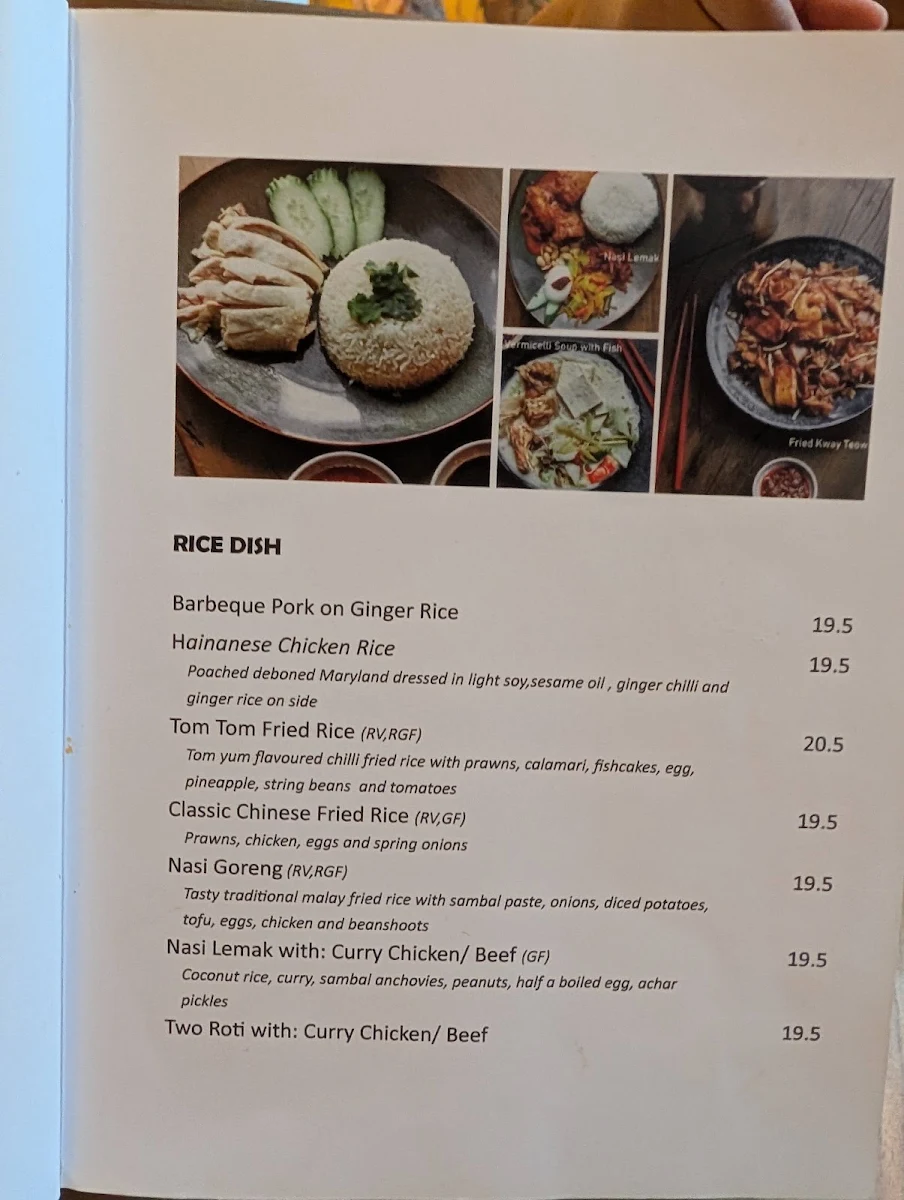 Menu, Ang Ang