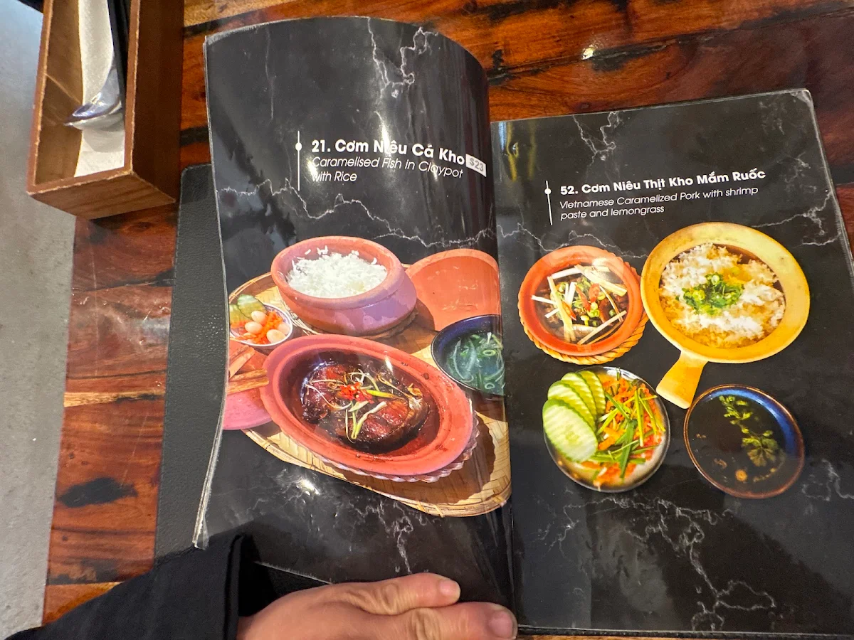 Menu, Phở Queen