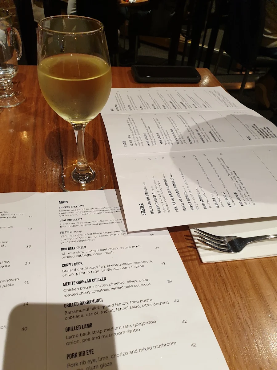 Menu, Shanikas Berwick
