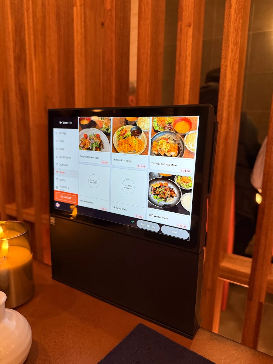 Menu, Yuzu norwest