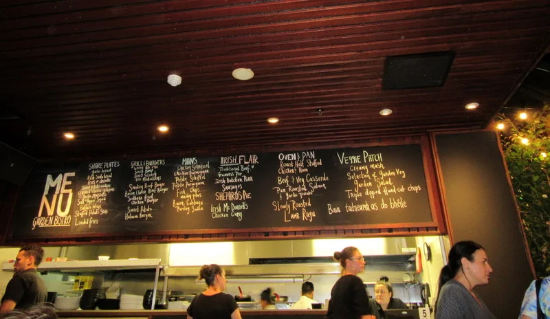 Menu, Coach and Horses Hotel
