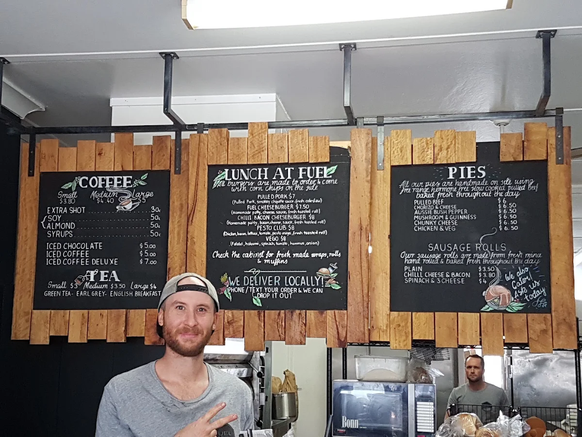 Menu, Fuel Bakehouse Currumbin