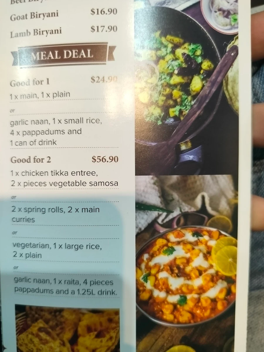 Menu, Indioz fusion