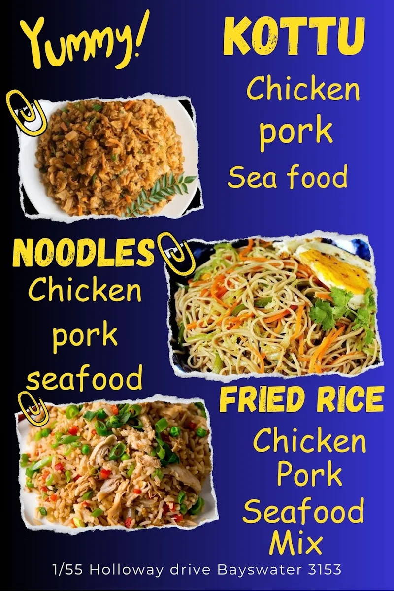 Menu, Mood Lift Cafe & Bar