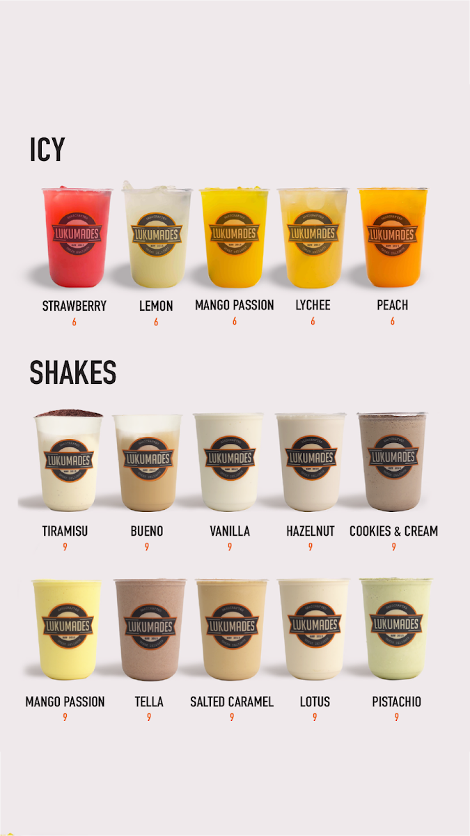 Menu, Lukumades Carnegie