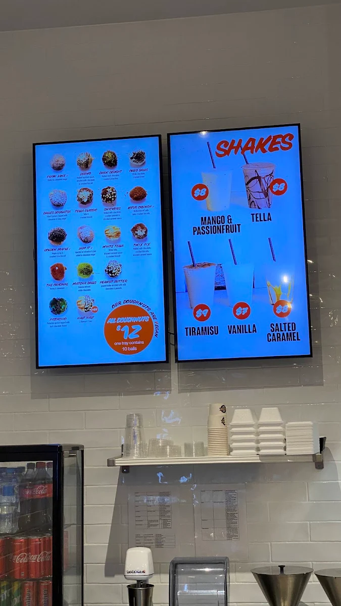 Menu, Lukumades Carnegie