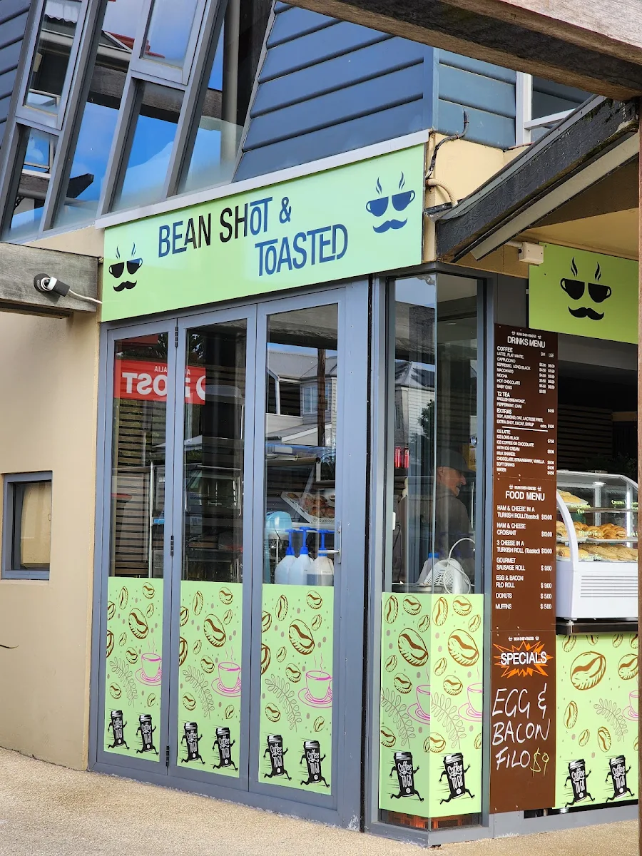 Menu, Bean Shot & Toasted
