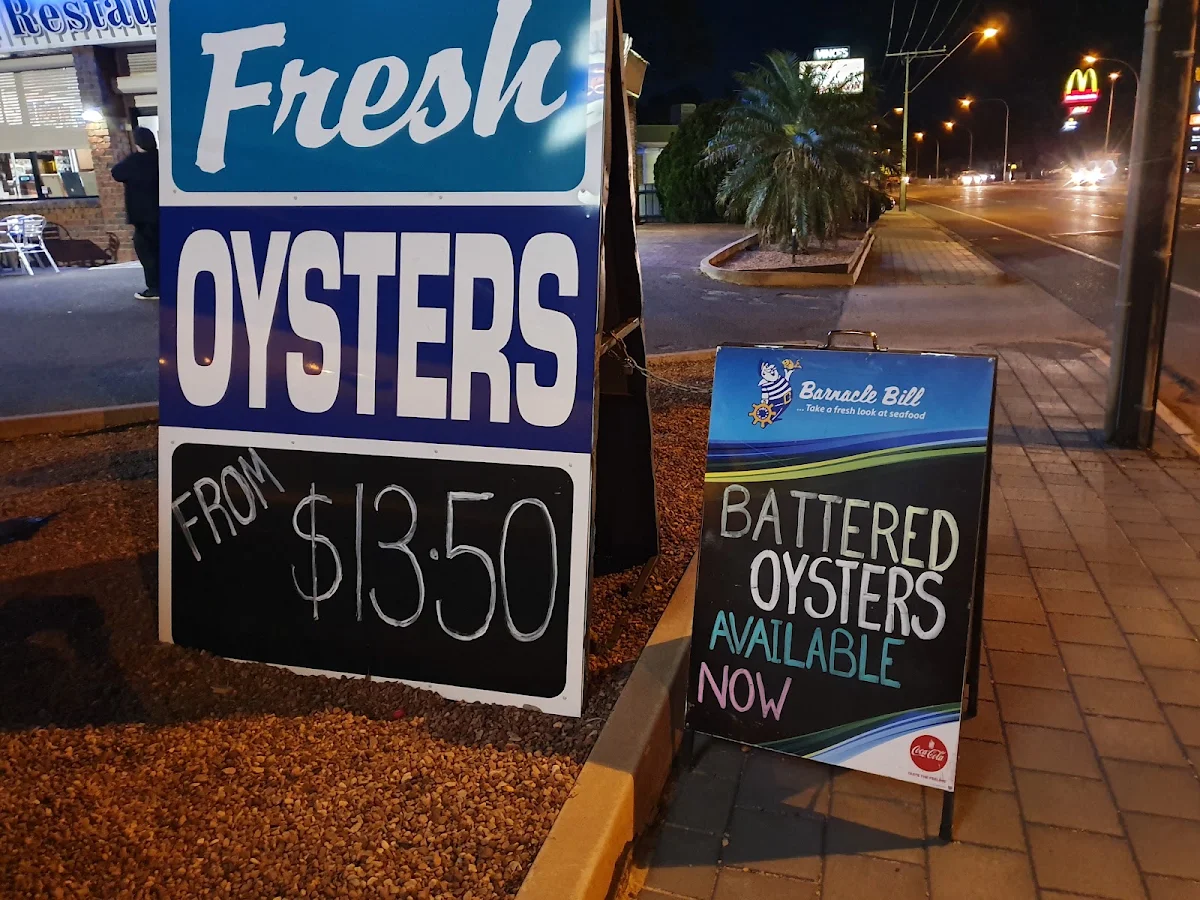 Menu, Barnacle Bill