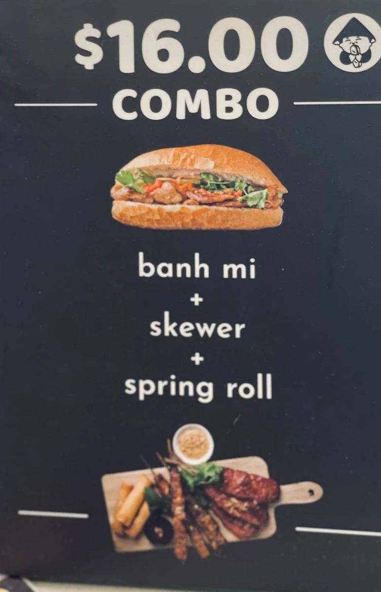 Menu, Banh Mi Factory